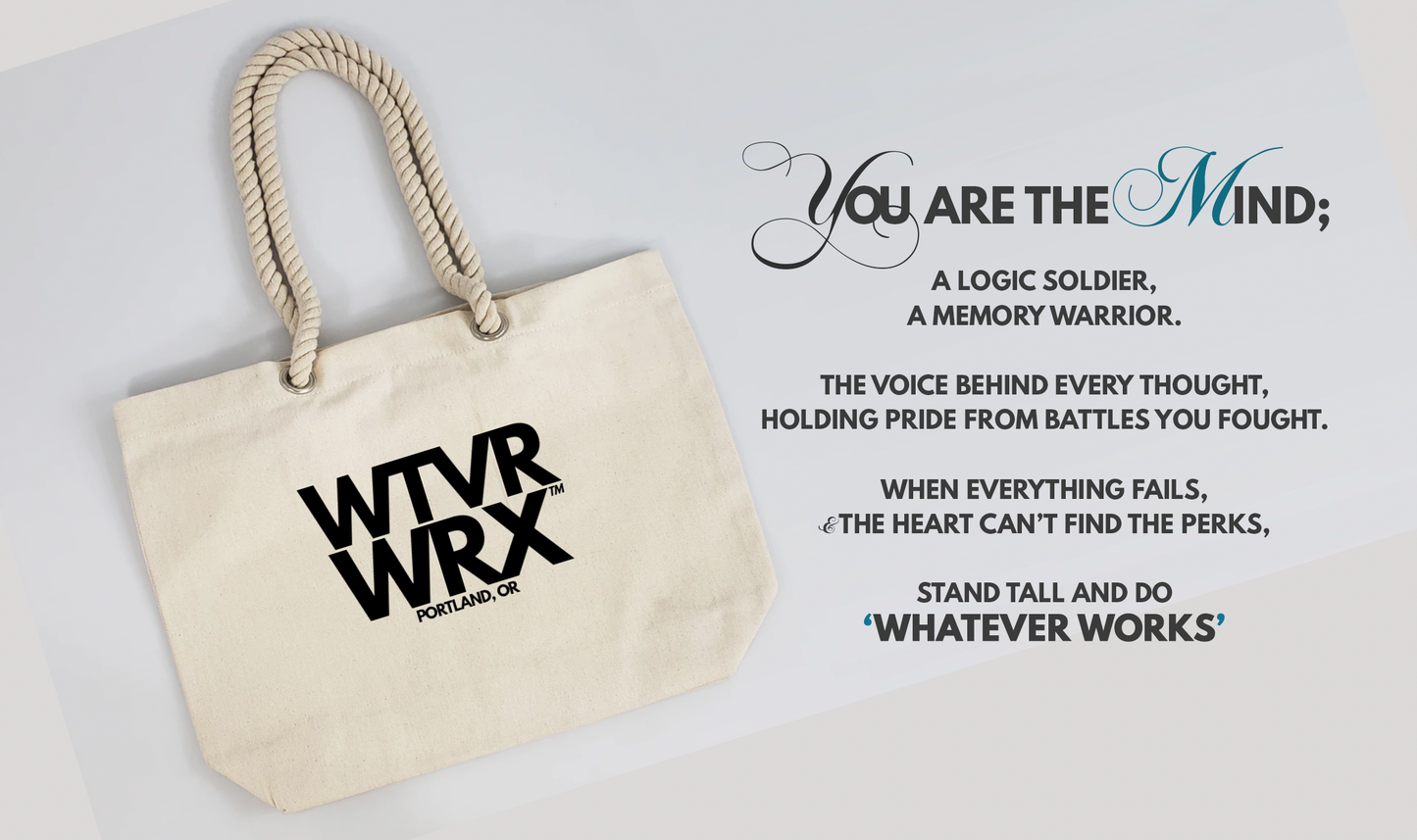 "WTVR WRX" TOTE BAG